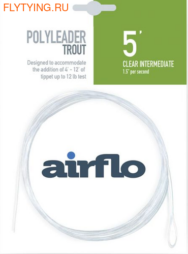 Airflo 10522  Trout Poly Leader 5ft (,  3)