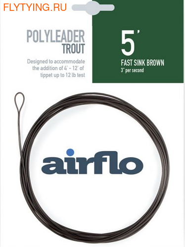 Airflo 10522  Trout Poly Leader 5ft (,  5)