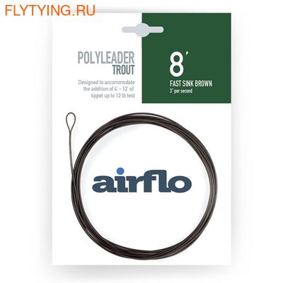 Airflo 10512  Trout Poly Leader 8ft (,  6)