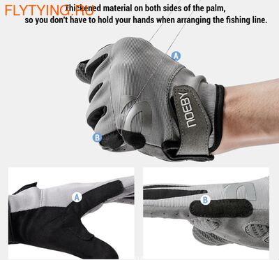 Noeby 70360  Fishing Gloves All Fingers (,  4)