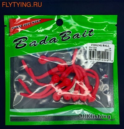 Bada Bait 19389   Power Soft Worm - Fishing Ball (,  3)
