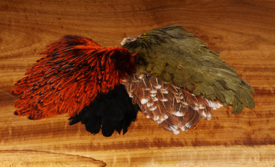 WAPSI 53145   Soft Hackle Hen Saddle Patches (,  1)