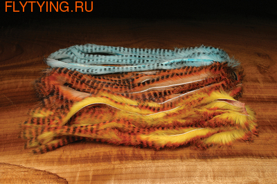 Hareline 52321         TIGER BARRED RABBIT STRIPS ()