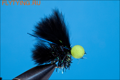 Rusangler 15082   FLOOZY CHARTREUSE BLACK