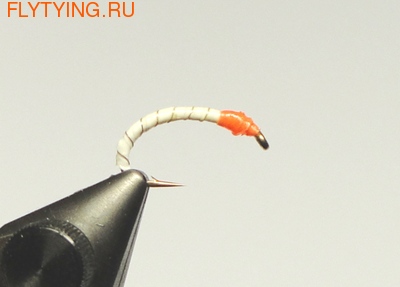 14165 Мушка нимфа OKAY DOKAY WHITE/ORANGE 14165 Мушка нимфа OKAY DOKAY WHITE/ORANGE (фото)