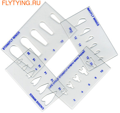 WAPSI 41161    Life Cycle Wing Stencils Set ()