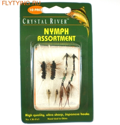 Crystal River 14291   Nymph Assortment