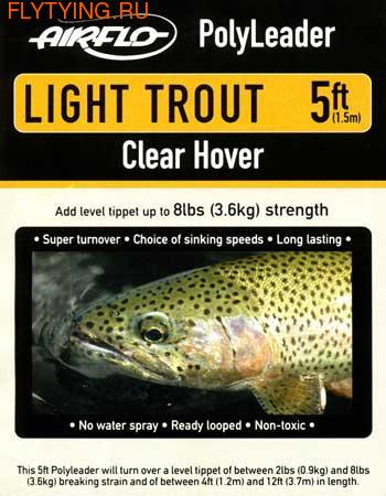 Airflo 10511  Light Trout Poly Leader 5ft ()