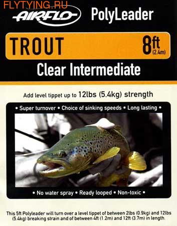 Airflo 10512  Trout Poly Leader 8ft ()