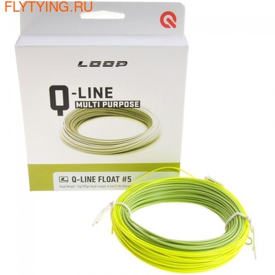Loop 10501 Нахлыстовый шнур Q-line (фото, Loop 10501 Нахлыстовый шнур Q-line)