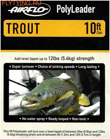 Airflo 10514  Trout Poly Leader 10ft ()