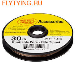 Rio 10572   Powerflex Wire Bite Tippet ()