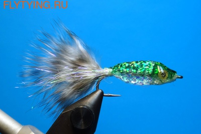 A.Jensen 15102 Мушка стример Twinkle Tube Fish Green (фото)