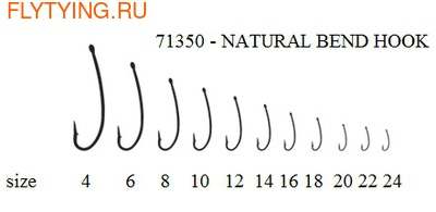 Kumho 60181   KH-71350 NATURAL BEND HOOK