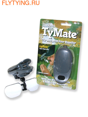 Carson Optical, Inc. 41383       TyMate LED Lighted Magnifier with Visor Attachment ()