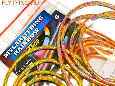 Hends Products 52211    Mylar Tubing Tinsel and Rainbow