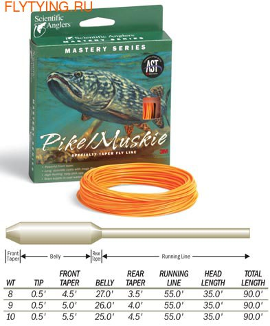 SCIENTIFIC ANGLERS 10395   Mastery Series Freshwater PIKE/MUSKIE