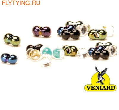 Veniard 58066   Glass Damsel Twin Eye Beads ()