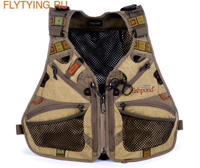 Fishpond 70298 Жилет Marabou Vest Waxed Canvas (фото)