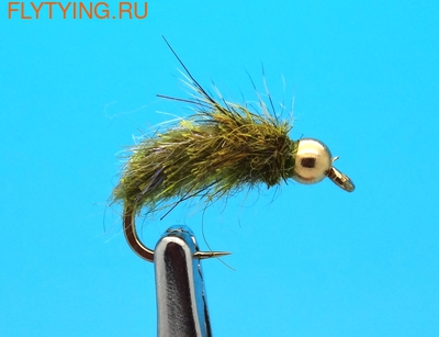 Mikkus & Caddis 14225     GH Caddis Pupa Olive