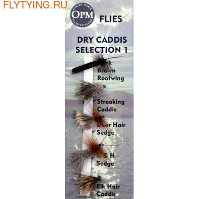 OPM 20041   Dry Caddis Selection #1