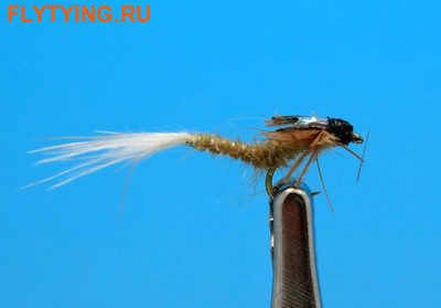 Artflies 14400    Realistic Extended Body Swimming Nymph Flashback Brown ()