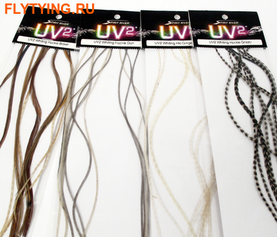Spirit River 53245   UV2 WHITING Hackle ()