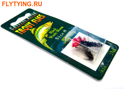 Crystal River 14433   Wooly Worm Black ()