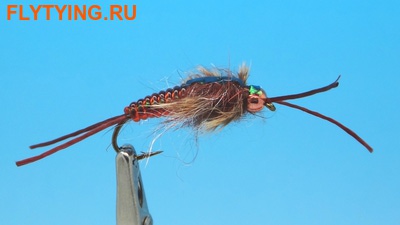Pacific Fly Group 14444   Strolis Shimmer Stone Dk.Brown ()