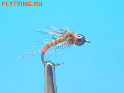 Mikkus & Caddis 14511   Far Eastern Striped Nymph Orange ()