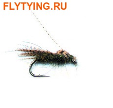 Pacific Fly Group 14455   T.Lewis' Diving Caddis Olive ()