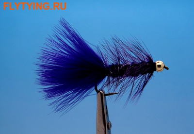 Pacific Fly Group 15383   Bead Woolly Bugger Purple ()