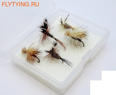 Pacific Fly Group 20084 Набор мушек All Purpose Dry Fly Set (фото)