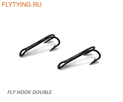 Sung Woon 60684   Salmon/Trout Fly Hook Double ()