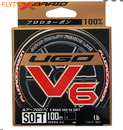 YGK 21207   X-Braid UGO V6 Soft Fluorocarbon