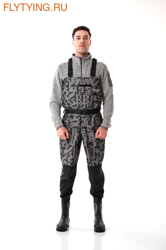 TimeGo 70131    Black Pixel BootFoot ()