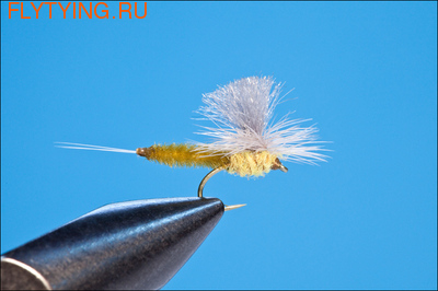 Rusangler 11067   Extended Body Mayfly - Blue Wing Olive ()