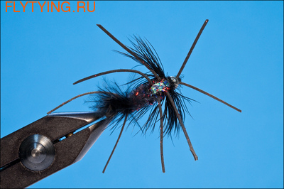 Rusangler 14122   D/Bug Flashback Midnight Fire Black Leg