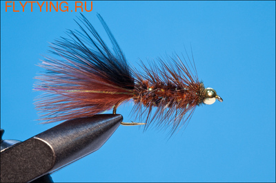 15040 Мушка стример Bead Head Bugger DK Chocolate 15040 Мушка стример Bead Head Bugger DK Chocolate