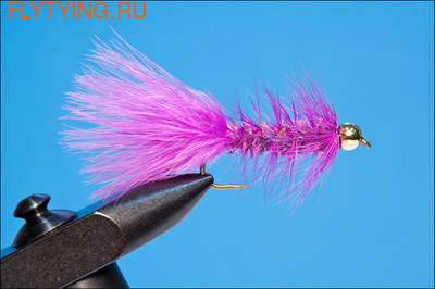 Rusangler 15045 Мушка стример Bead Head New Age Bugger Summer Run Purple Rusangler 15045 Мушка стример Bead Head New Age Bugger Summer Run Purple