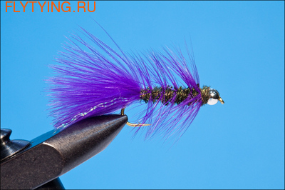 Rusangler 15046   Bead Head Peacock Bugger Passion