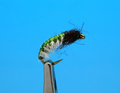 Artflies 14393    Vinyl Back Caddis Larva Green