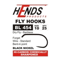 Hends Products 60197 Крючок одинарный HP Barbless Dry Fly Hooks BL454 BN