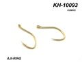 Kumho 60238 Крючок одинарный KH-10093G AJI-RING GOLD