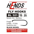 Hends Products 60262   HP Nymph, Dry Barbless Black Nickel BL321 BN