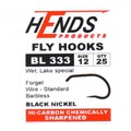 Hends Products 60263 Крючок одинарный HP Special Lures, Bobies, Wet Barbless Black Nickel BL333 BN