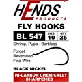 Hends Products 60267 Крючок одинарный HP Caddis Pupa, Shrimp, Buzzer Black Nickel BL547 BN