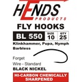 Hends Products 60290 Крючок одинарный HP Klinkhammer Barbless Black Nickel BL550 BN