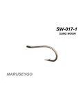 Sung Woon 60682 Крючок одинарный SW-017-1 Maruseygo Black Nickel