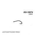 Kumho 60601 Крючок одинарный KH-10074 AKITAKITSUNE RING